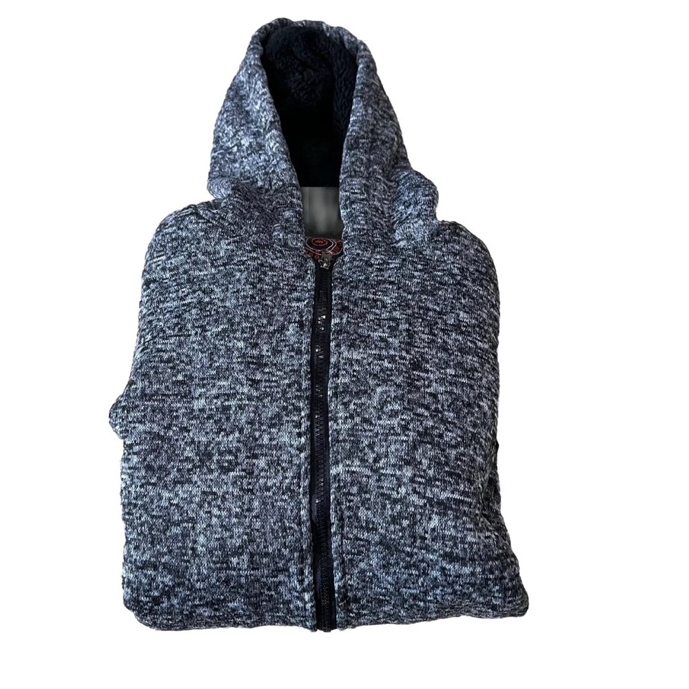 Mecca front zip hooded jacket